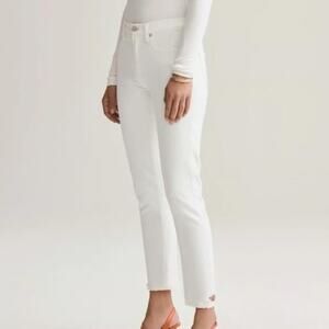 AGOLDE Toni Mid Rise Straight Jean